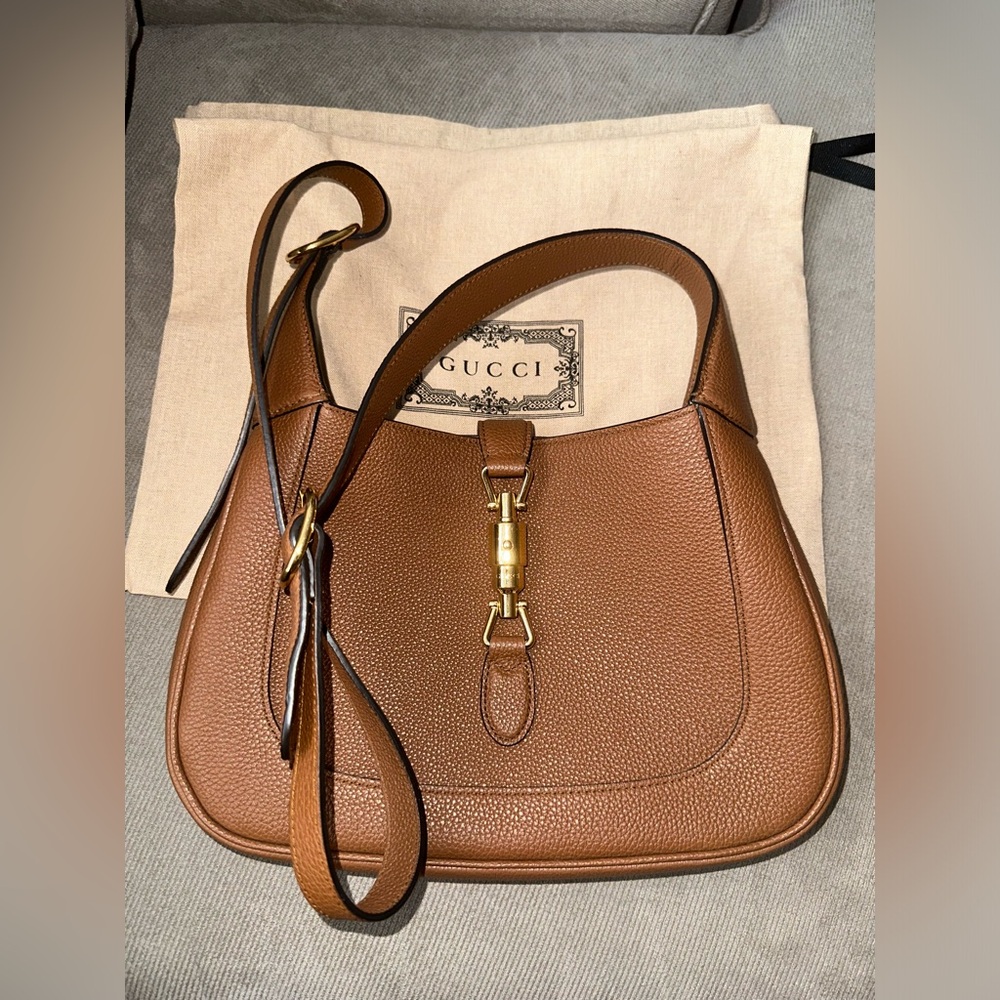 Gucci Jackie 1961 Small Natural Grain Bag